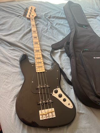 Bajo Harley Benton Jazz Bass Negro