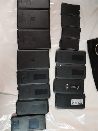 Lote 20 mandos para altavoces y dispositivos vario