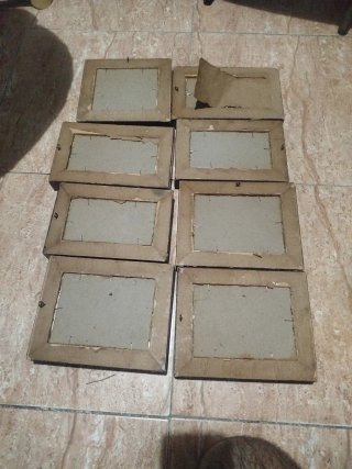 8 cuadros antiguos