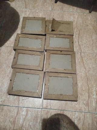 8 cuadros antiguos