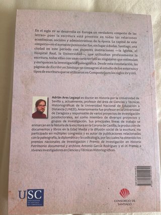 Escribir en Santiago el universo gráfico compos...