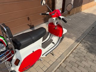 Vespa PK 125 S Roja y Blanca