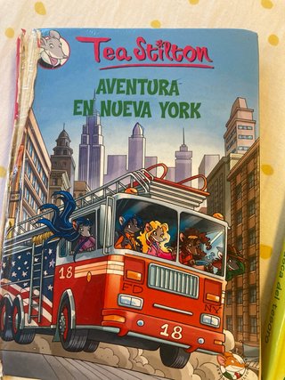 Libros Geronimo Stilton y Tea y Kika Superbruja