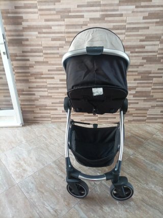 Carrito de bebé kikaboo 3 piezas + cubierta lluvia