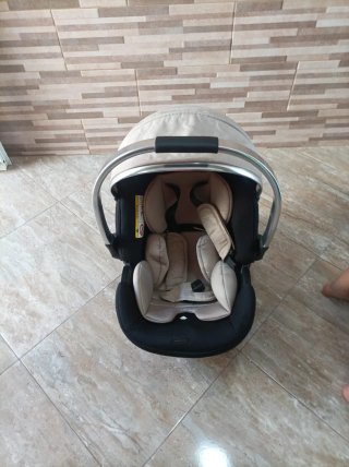 Carrito de bebé kikaboo 3 piezas + cubierta lluvia