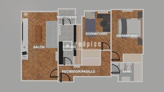 Piso en venta en La Avanzada - La Cueva en Fuenlabrada