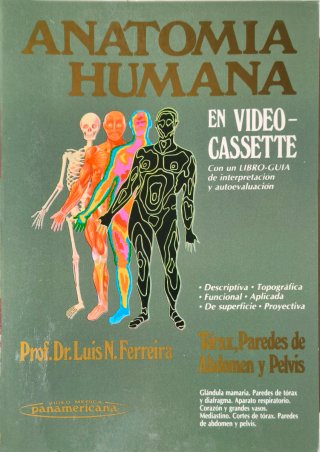 Collezione 5 VHS Anatomia Umana