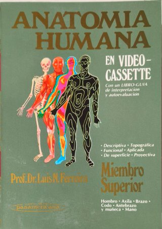 Collezione 5 VHS Anatomia Umana