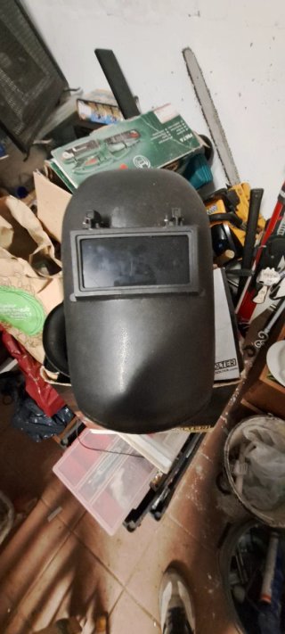 Máscara de soldar automática