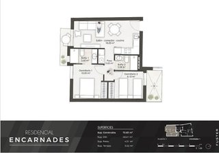 Piso en venta en El Raval - Portes Encarnades en Elche