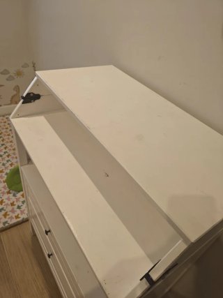 Cambiador Bebé Blanco URGE MUDANZA