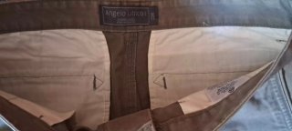 Pantalón corto hombre beige