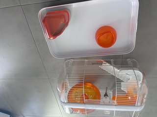 Jaula Hámster Habitrail Cristal