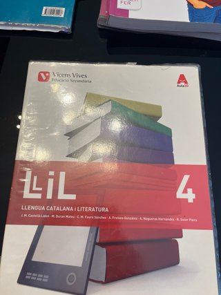 LLiL 4 llengua catalana i literatura : Educació...