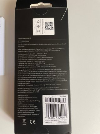 Xiaomi Mi Smart Band 5 Negra