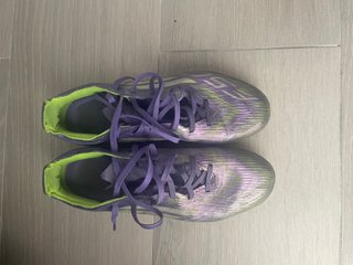 Adidas F50 AG Talla 40 Morado/Verde
