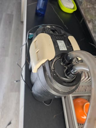 Acuario con mueble a medida