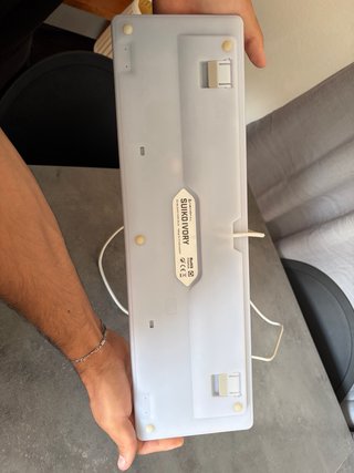 Teclado Gaming Mecánico NEWSKILL Suiko Ivory