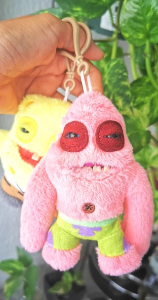 Pack 2 Muñecos Peluche Spongebob y Patricio