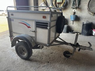 Remolque para perros