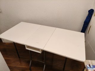 Mesa extensible Ikea blanca