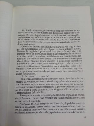 La strada della Valle di Fiemme storico Molinari