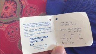 Pantalón FC Barcelona Meyba 80's colecionismo