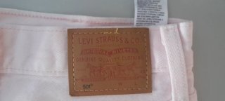 Pantalón corto vaquero Levi's rosa palo