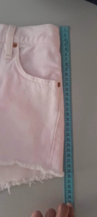 Pantalón corto vaquero Levi's rosa palo