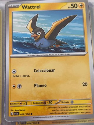 8 Cartas Pokémon Eléctricas