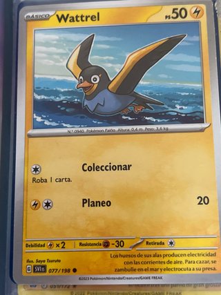 8 Cartas Pokémon Eléctricas