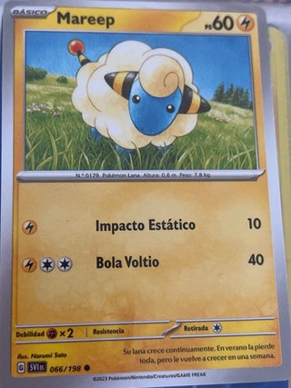 8 Cartas Pokémon Eléctricas