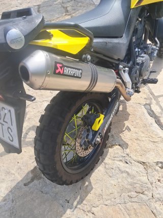 Yamaha XT660X Supermotard Amarilla