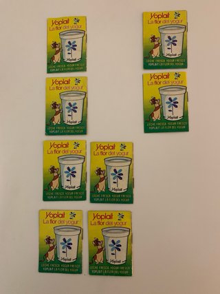 Mini-cuentos YOPLAIT. Coleccionables. Años 70.