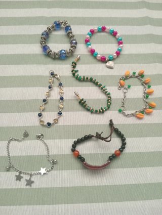Lote Pulseras Bisutería