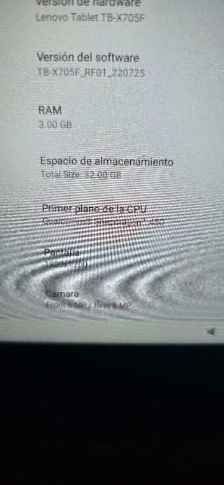 Tablet Lenovo Tab P10 Azul