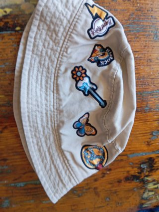 Cappello Hard Rock Cafe Beige Multicolor