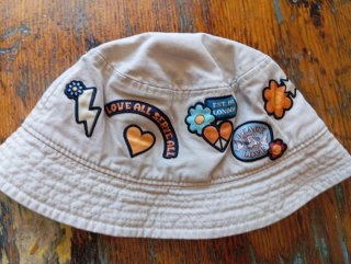 Cappello Hard Rock Cafe Beige Multicolor