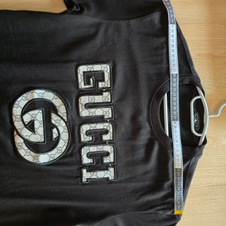 Camiseta Gucci Negra Logo GG