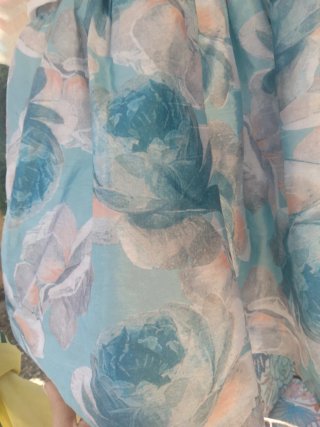 Vestido vintage floral
