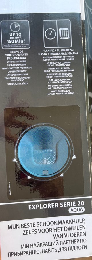 Rowenta Explorer Serie 20 Aqua Robot Aspirador