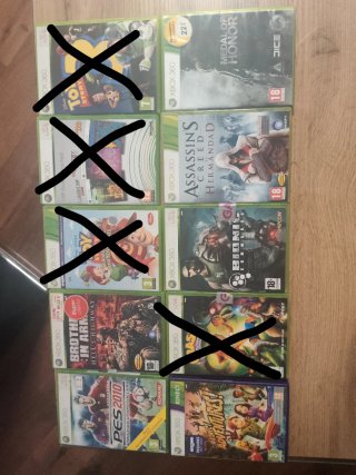 Lote 6 Juegos Xbox 360
