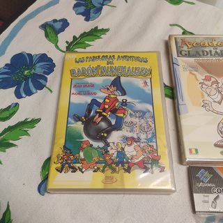 Lote di DVD per bambini e manuali