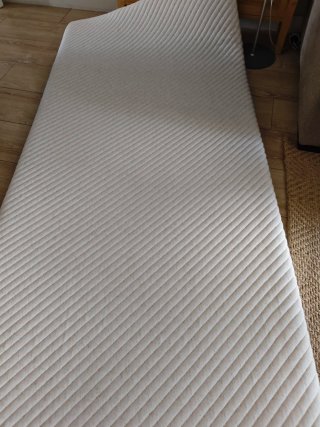 Topper in lattice 100% natural