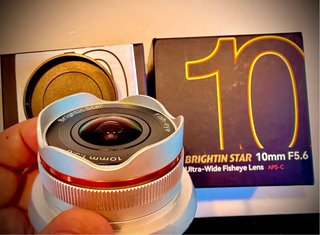 Nikon Z Objetivo Brightin Star 10mm F5.6 Fish-eye