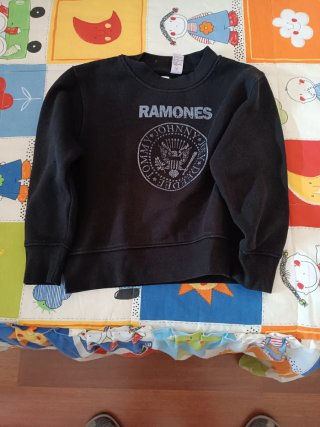 Sudadera Ramones niño 3/4 años