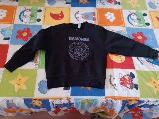 Sudadera Ramones niño 3/4 años