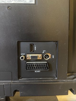 Televisión Telefunken Negra 24 pulgadas