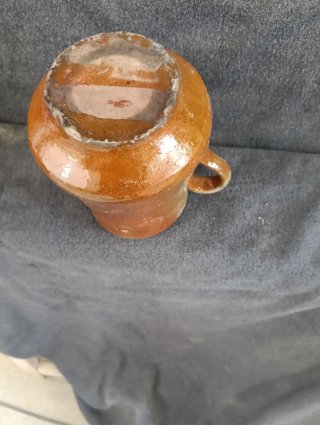Jarra vinatera mediados siglo XX