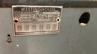 Nevera antigua Westinghouse